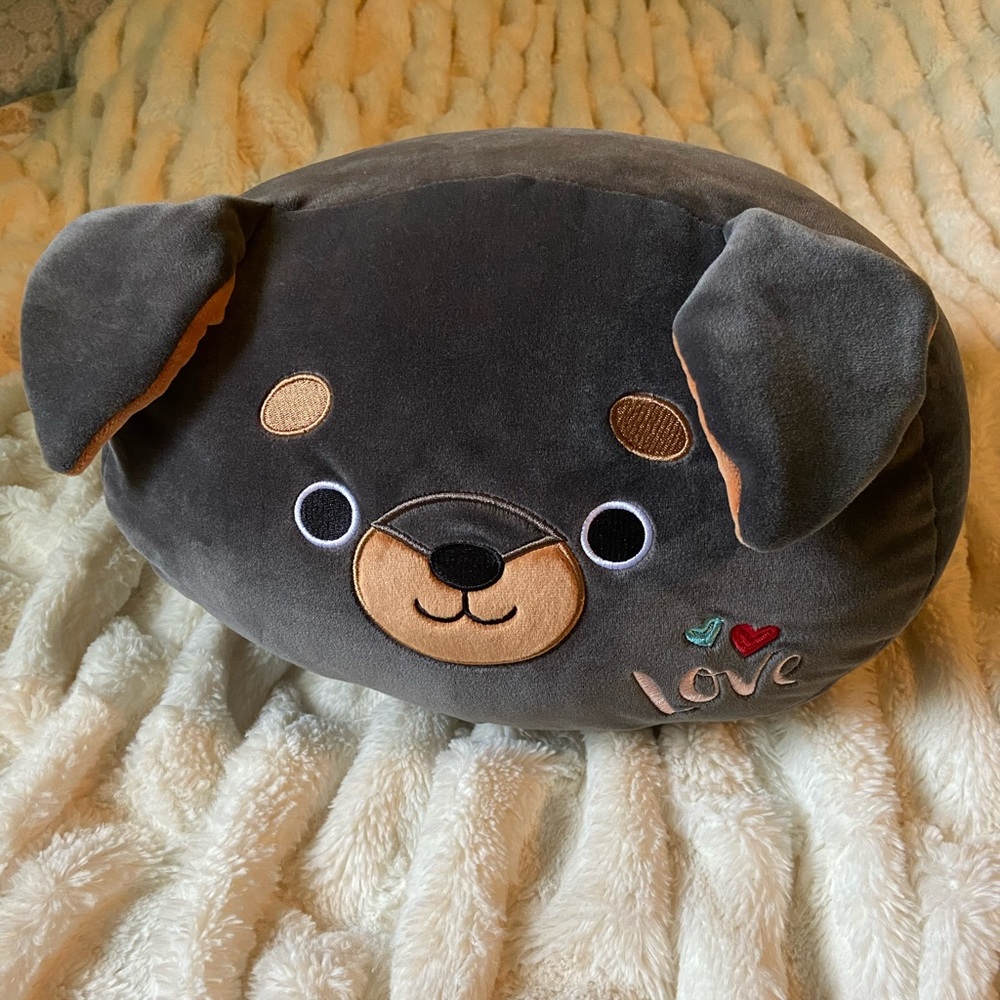 Grey Puppy Squishmallow